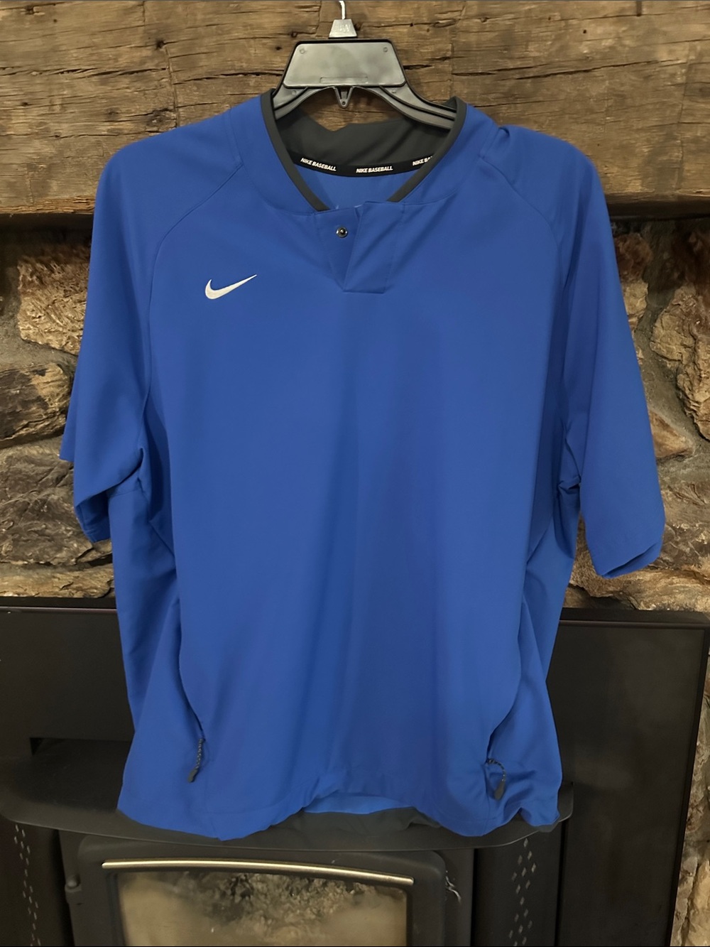 Nike Men’s Royal Blue Athletic Short-Sleeve Baseball shirt